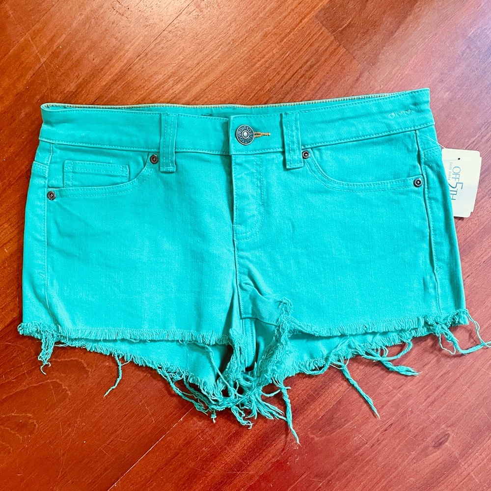 NWT Dittos Green Shorts - Sz 28